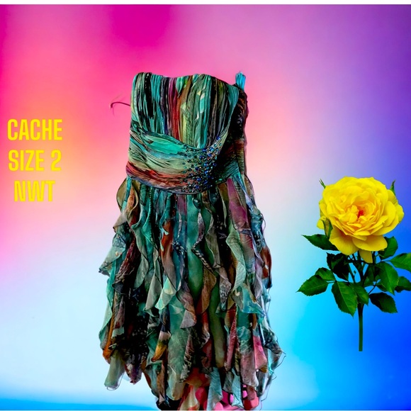 CACHE EVENING DRESS👗 NEW WITH TAGS. - Picture 1 of 4